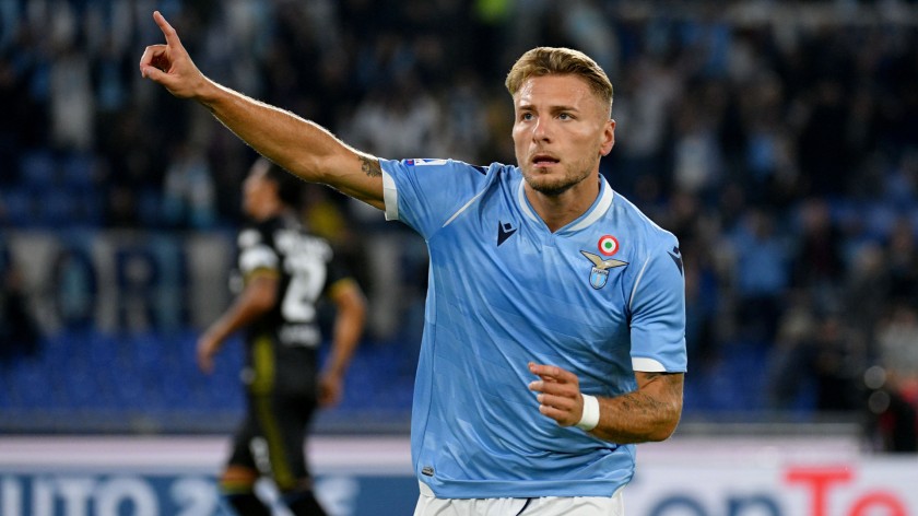 Immobile's Official Lazio Signed Shirt, 2019/20