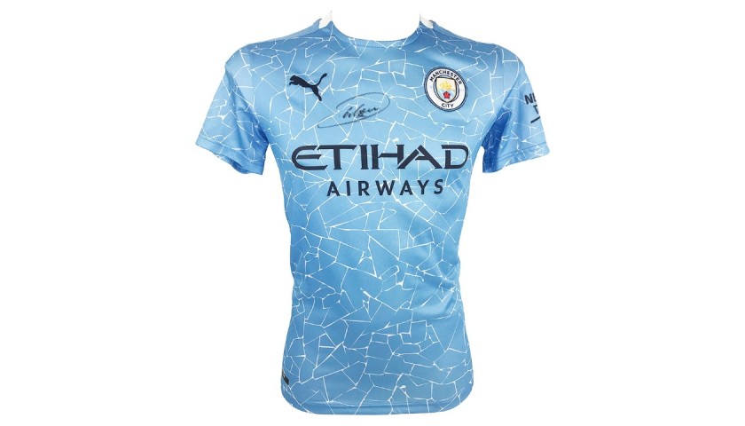 Sterling's Man City Signed Shirt