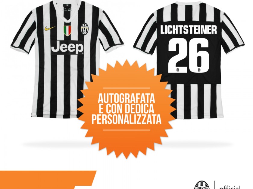 Juventus "authentic" shirt, Stephan Lichtsteiner - signed