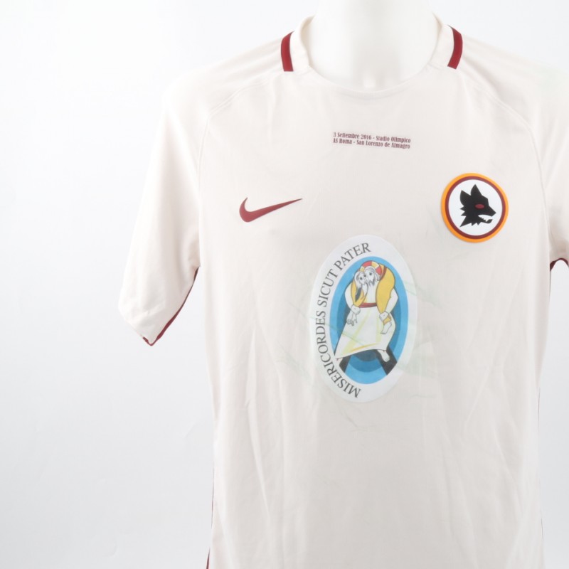 Match worn Soleri shirt, Roma-San-Lorenzo 3/09/16