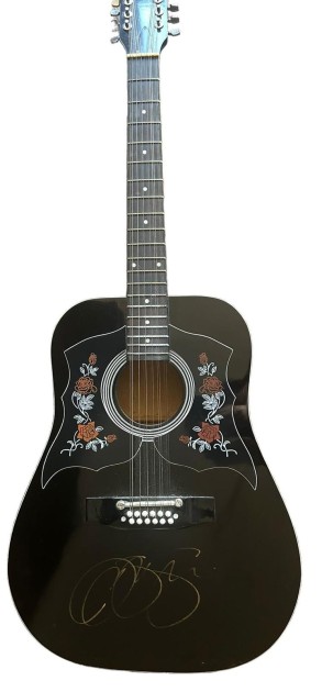 Jon Bon Jovi Signed 12 String Acoustic Guitar - CharityStars