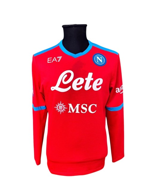 Maglia Koulibaly Sassuolo vs Napoli Indossata, 2021