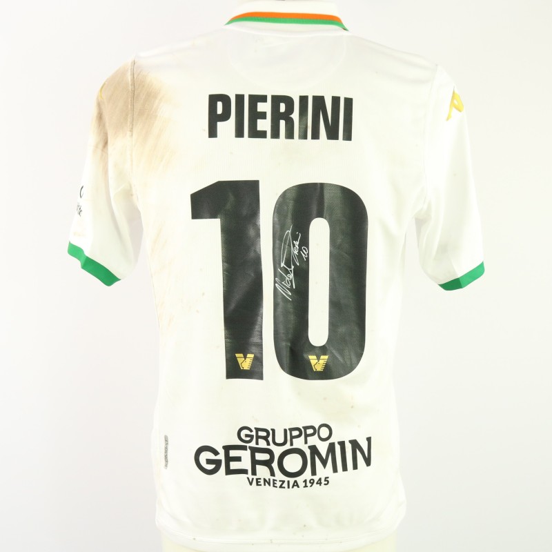 Pierini's Unwashed Signed Shirt, Lecco vs Venezia 2024