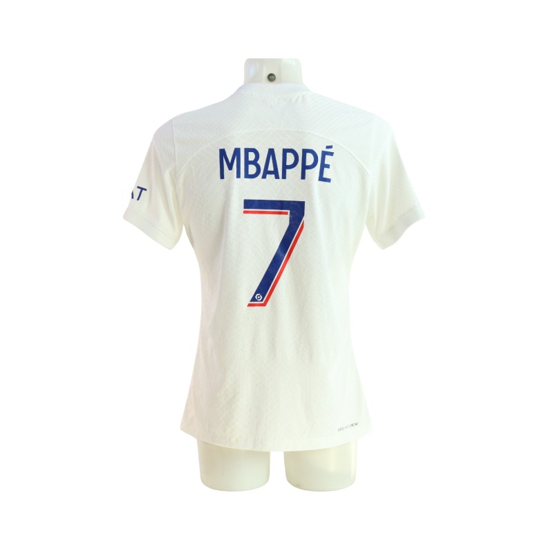 Mbappé's PSG Match-Issued Shirt, 2022/23