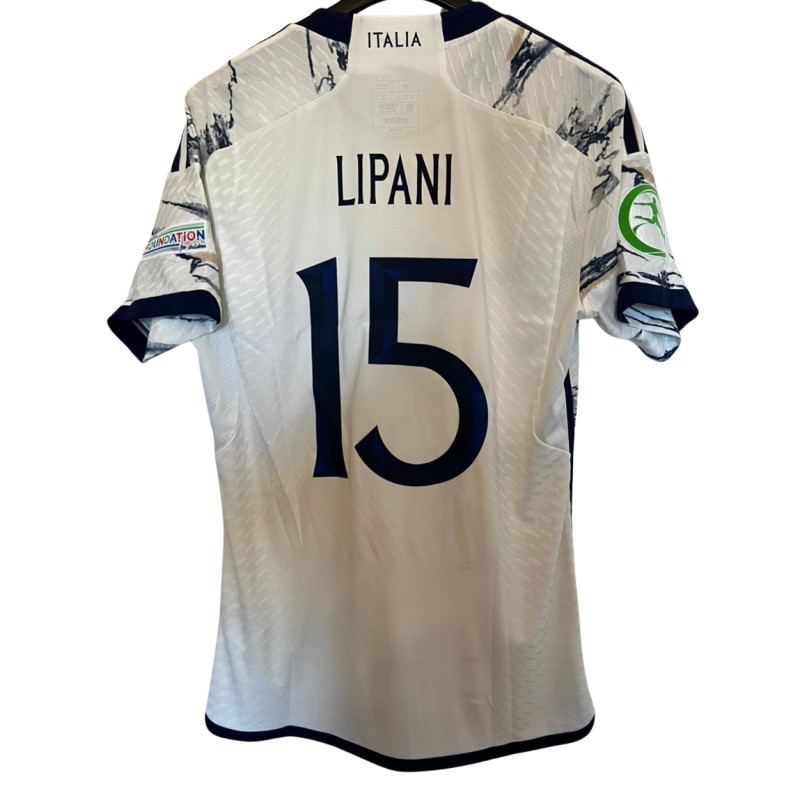 Lipani's Match Shirt, Portugal vs Italy U19 2023