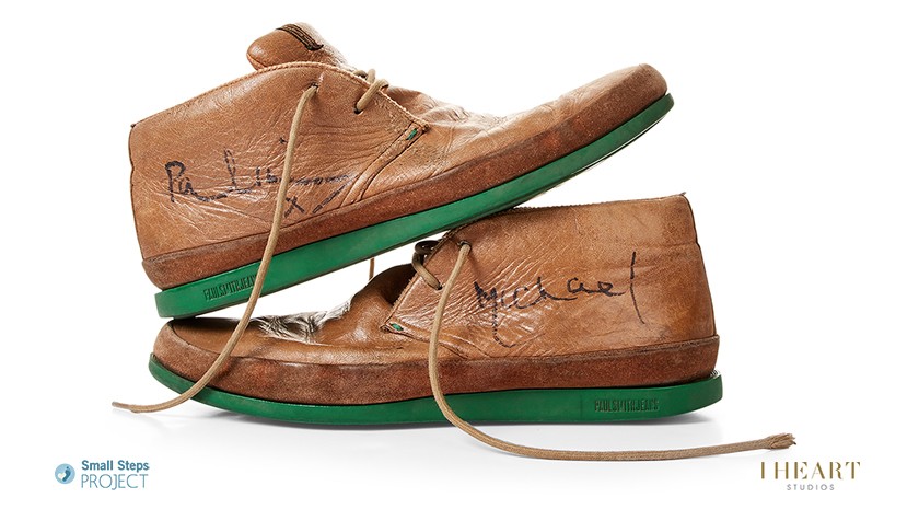 Michael Palin Signed Shoes