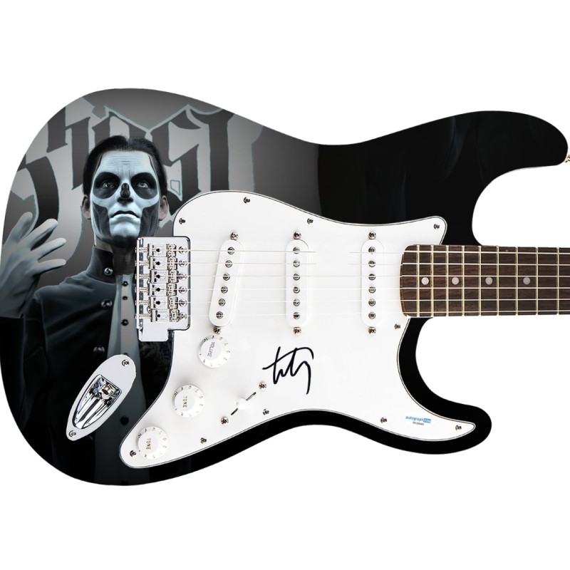 Tobias Forge Signed Custom Graphics Guitar