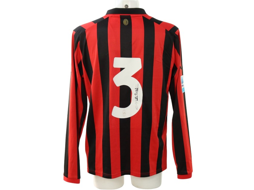 Maglia ufficiale autografata Maldini Milan, 2024/25 - 125° Anniversario