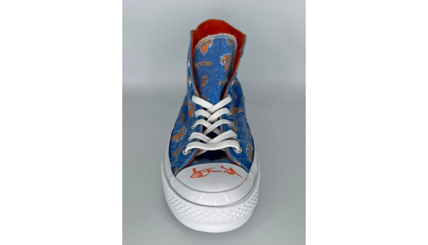 Latrell Sprewell Signed Converse Shoe - Limited Edition