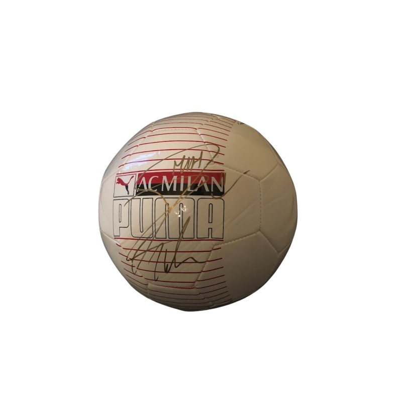 Pallone Ufficiale Milan, 2022/23 - Autografato dalla rosa