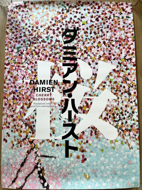 Damien Hirst "Cherry Blossoms" The National Art Center Poster