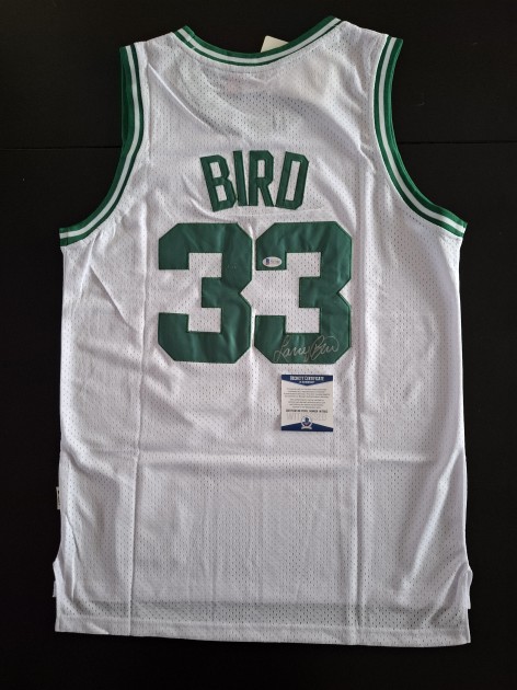 Larry Bird s Boston Celtics Signed Jersey CharityStars