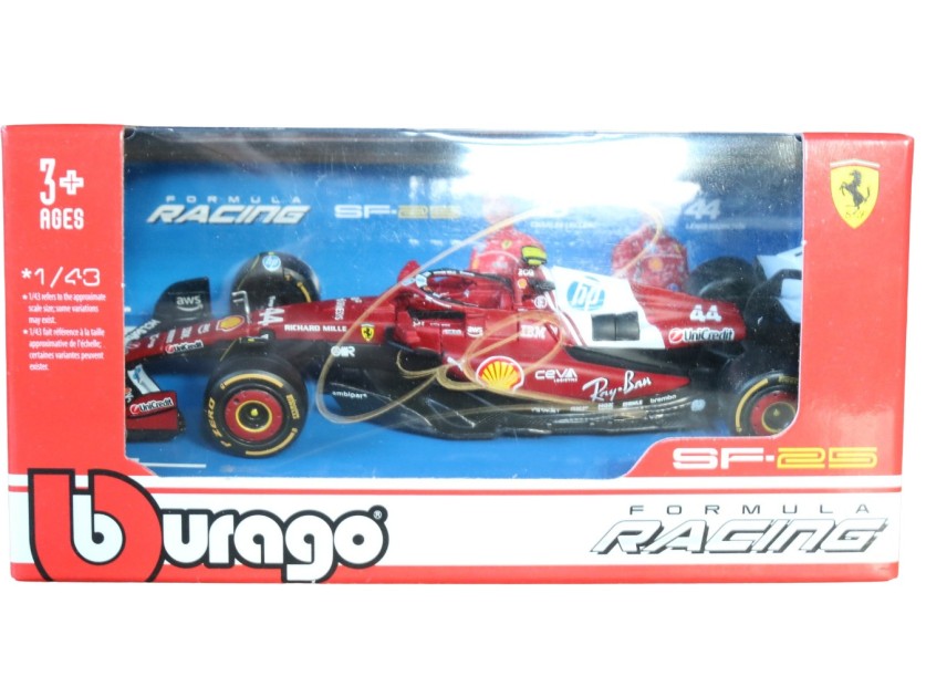 Ferrari SF25 Scale Model – Signed by Hamilton and Leclerc