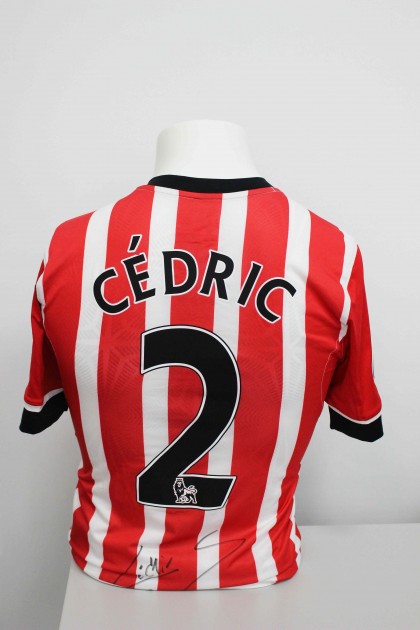 Cedric Soares Unworn and Signed Southampton FC Poppy Shirt from 16/17.