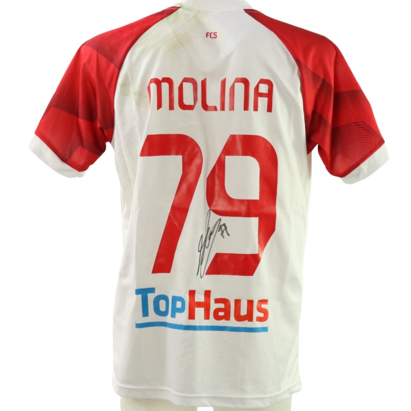 Maglia Molina Unwashed Sudtirol vs Catanzaro, 2026 - Autografata