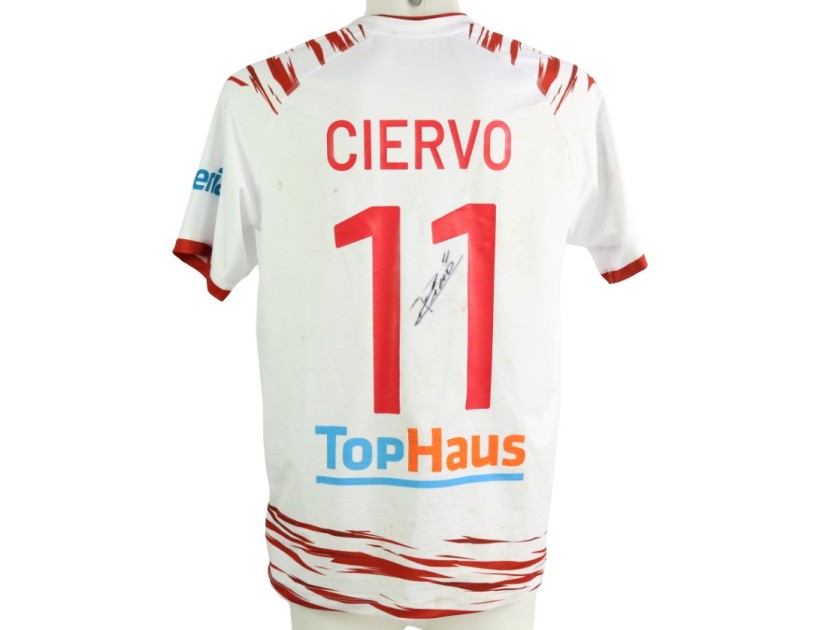 Ciervo's Unwashed Signed Shirt, Palermo vs Sudtirol 2023 