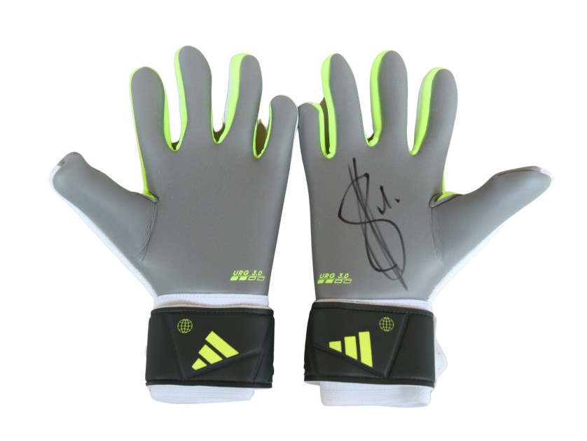Szczęsny's Signed Match-Issued Adidas Gloves