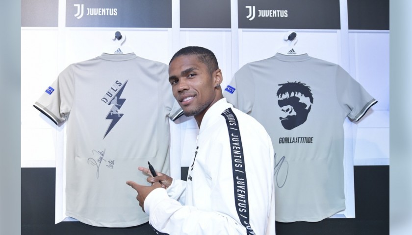 Costa's Juventus "Here to Create" Signed Shirt