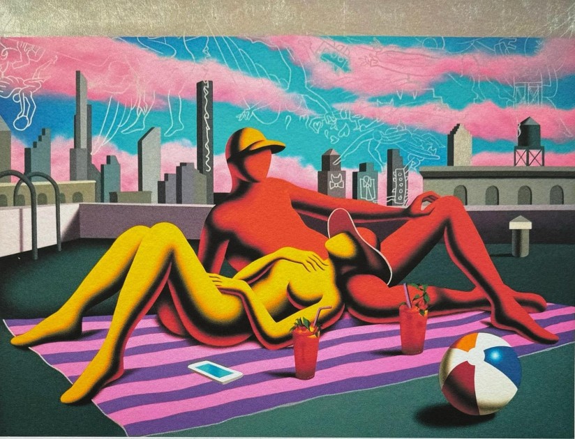 "The Silver Lining" di Mark Kostabi