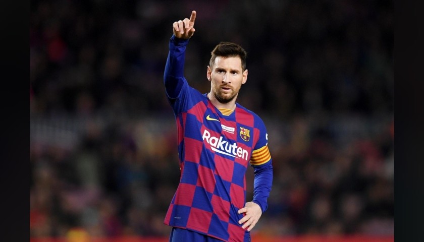 Messi's Match Shirt, Barcelona-Mallorca 2019/20