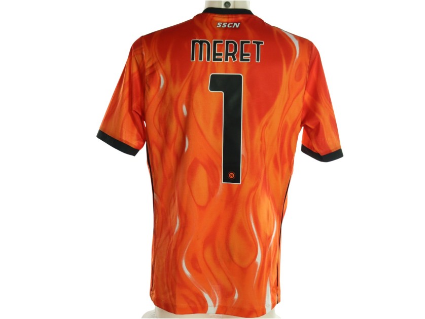 Meret's Napoli Match-Worn Shirt, Europa League 2021/22
