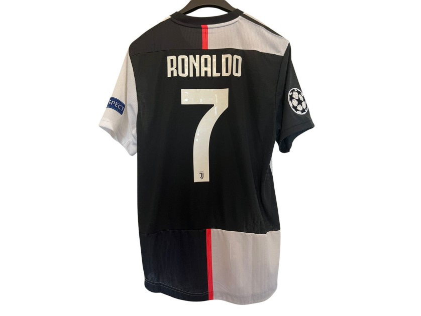 Ronaldo's Juventus Match-Issued Shirt, UCL 2019/20