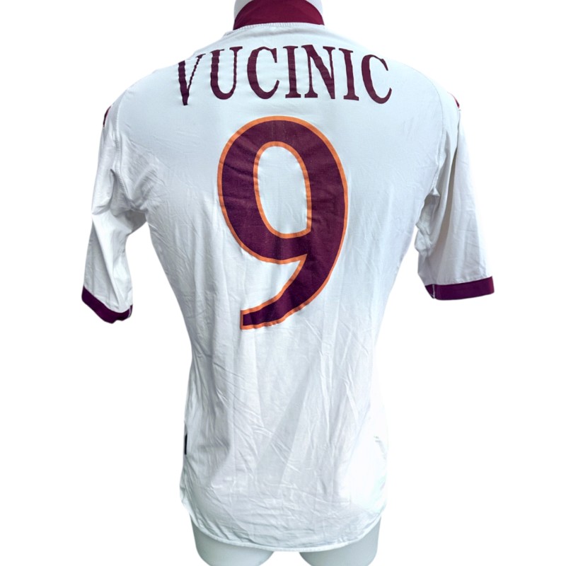 Vucinic's Roma Match-Issued Shirt, 2009/10