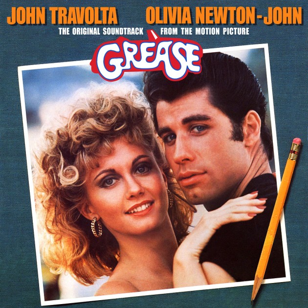 Signed Grease Soundtrack Album - John Travolta, Olivia Newton-John and others