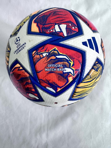 Pallone Match-Ball Unwashed Real Madrid vs Lipsia, UCL 2024