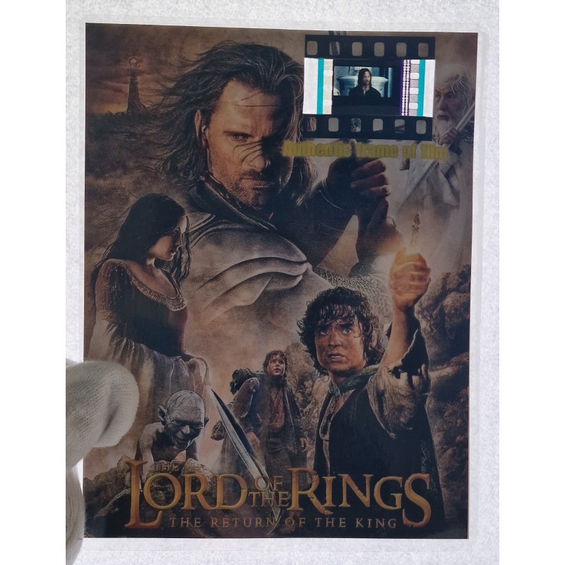 Card with Original Fragment from the film "The Lord of the Rings - The Return of the King"