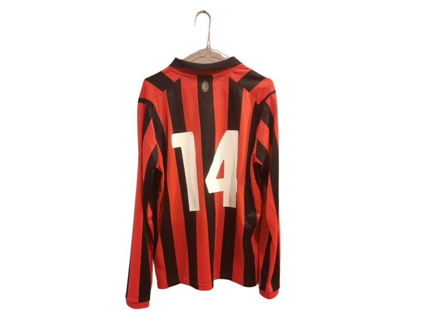 Reijnders' Official Milan Signed Shirt, 2024/25 - 125th Anniversary