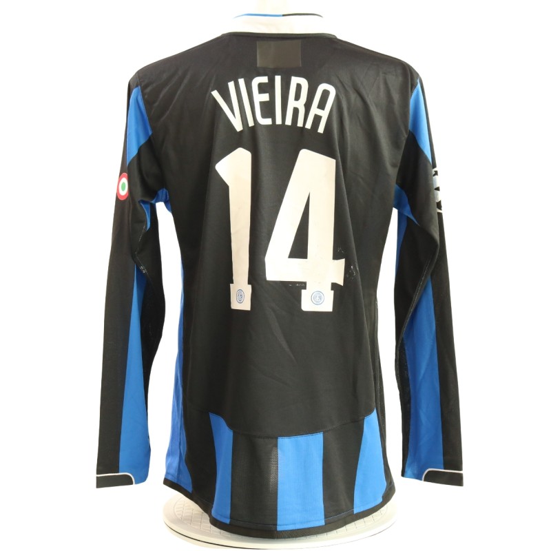 Maglia Vieira Inter Indossata, Champions League 2006/07