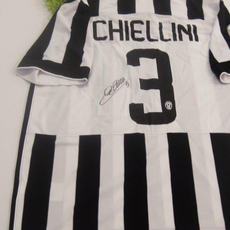 Maglia Chiellini Juventus, stagione 2014/2015 - autografata