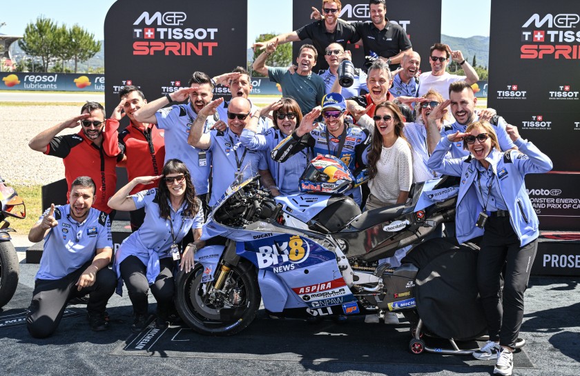 Join the BK8 Gresini Racing MotoGP Team in Brno