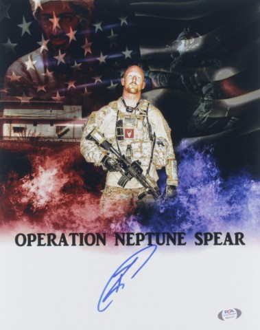 Robert O’Neill Signed “Neptune Spear” Photograph