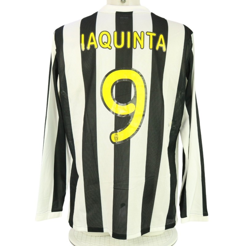 Maglia Iaquinta Juventus, preparata 2009/10