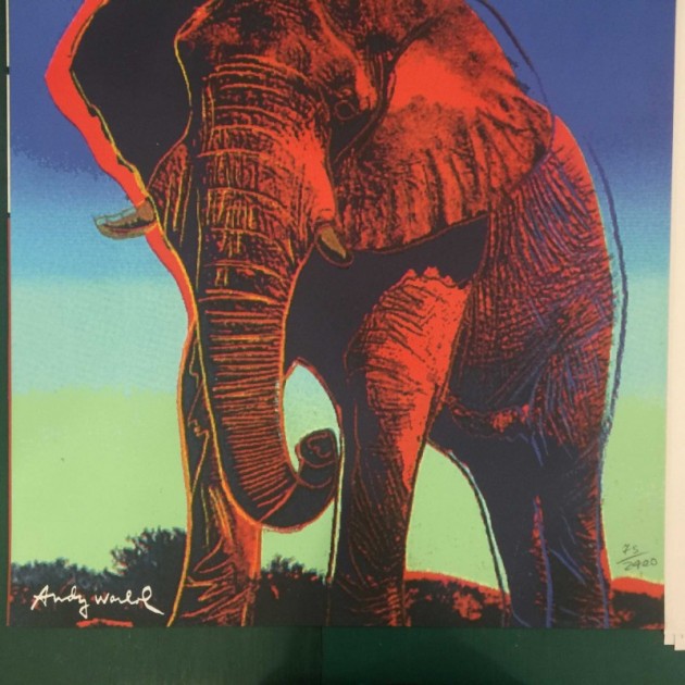 Andy Warhol "Elephant"