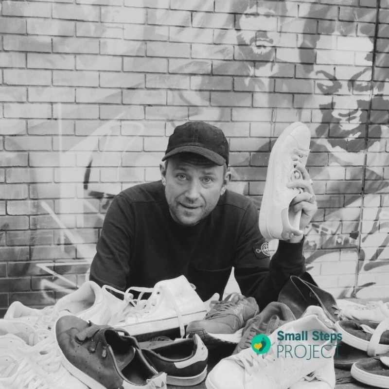 Damon Albarn's Worn and Signed Shoes