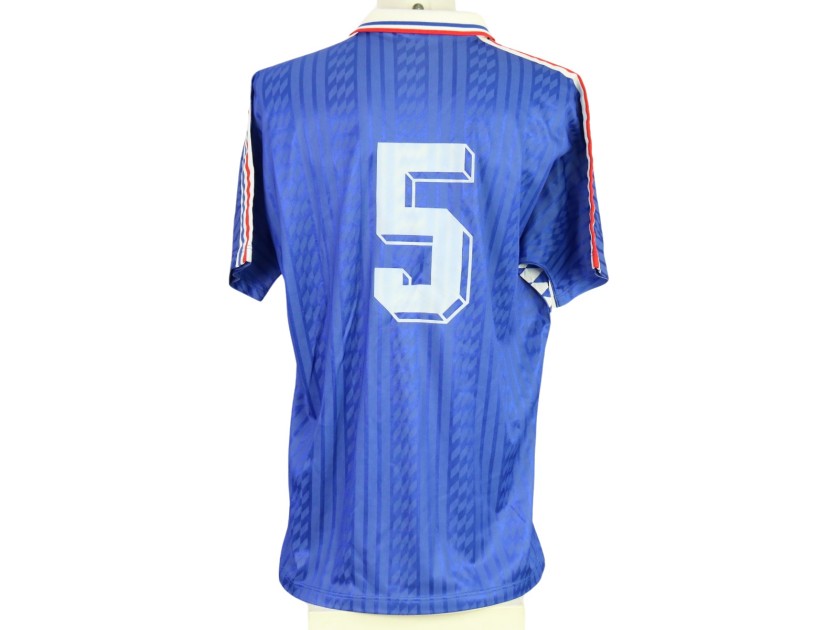 Maglia Leboeuf preparata Francia vs Azerbaigian 1995