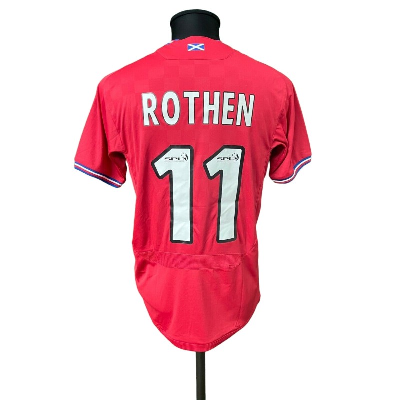 Rothen Official Rangers Shirt, 2009/10