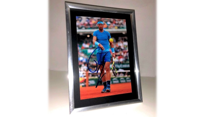 Rafa Nadal Signed Photograph