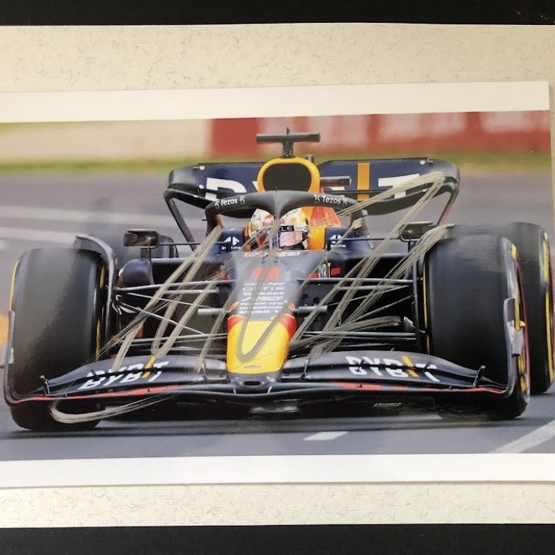 Photograph Signed by Max Verstappen