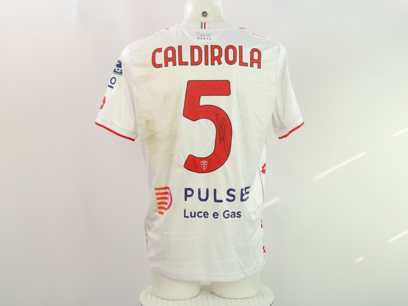 Maglia Caldirola unwashed Atalanta vs Monza 2024 - Autografata