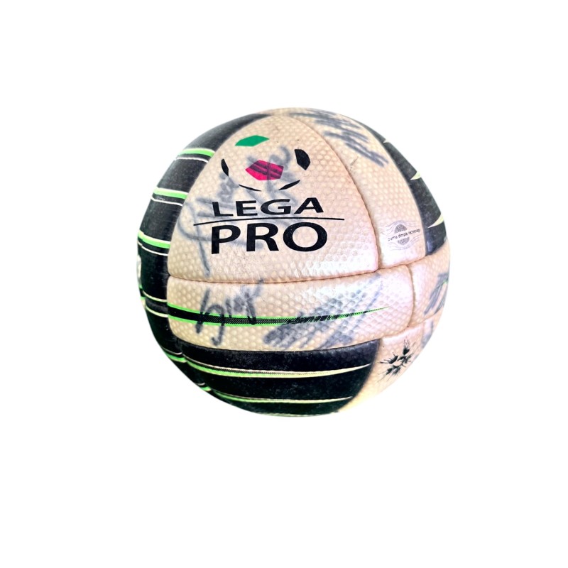 Pallone Match-Ball Lega Pro - Autografato dalla Rosa Juventus