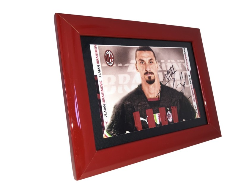 Photograph - Signed by Zlatan Ibrahimovic