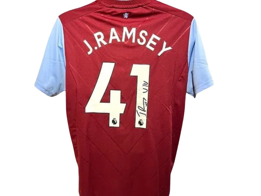 Jacob Ramsey's Aston Villa 2022/23 Signed Official Shirt
