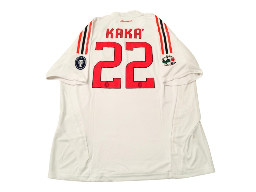 Kakà's Milan Match-Issued Shirt, 2008/09