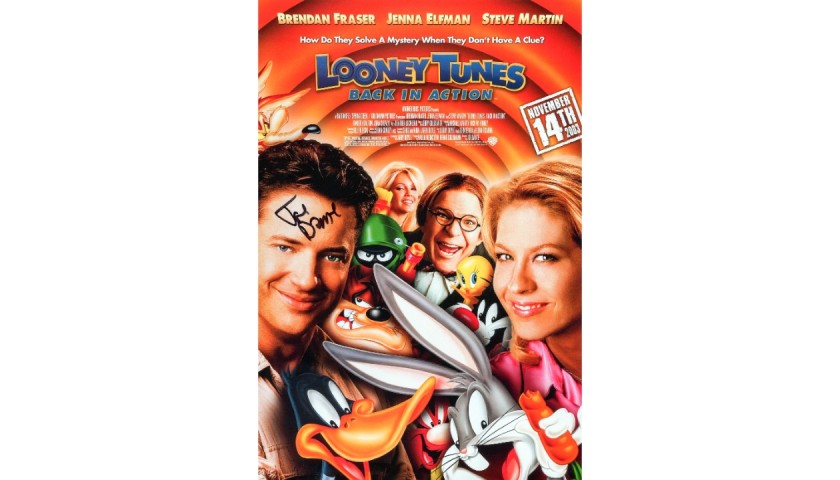 “Looney Tunes Back In Action” - Photograph Signed by Joe Dante