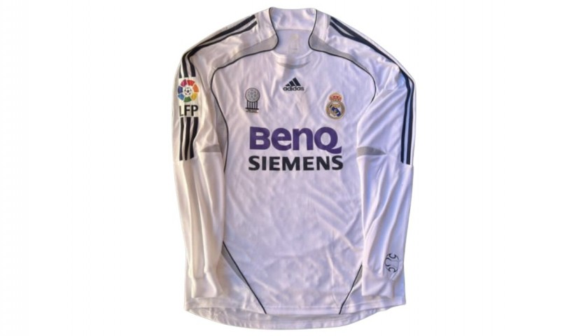 Football Shirt Collective — 2006/07 Real Madrid Shirt (M) BECKHAM #23  from