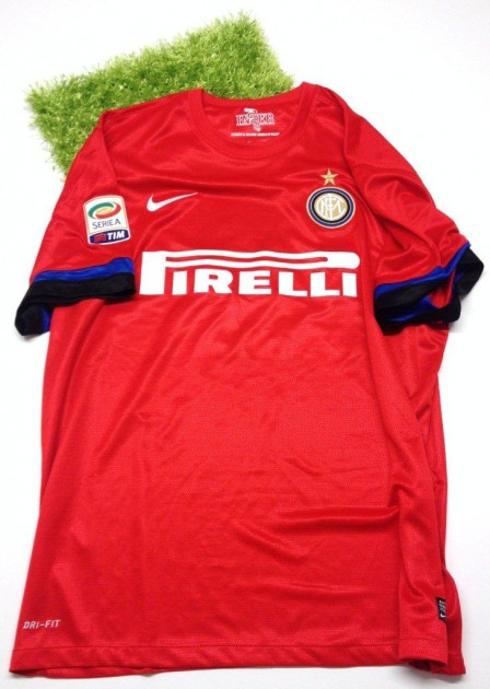 Inter fanshop shirt, Guarin, Serie A 2012/2013 - signed